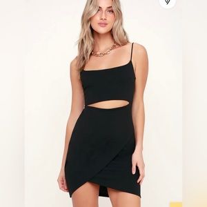 NWT Lulus Cutout On The Town Bodycon Dress